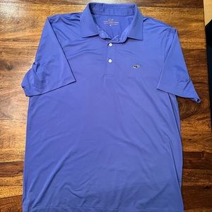 Blue/Purple Vineyard Vines Golf Polo